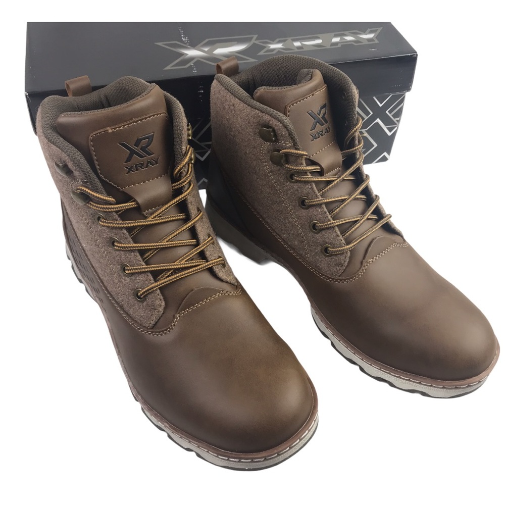Xray Hunter Brown Lace Up Ankle Boot New In Box Men Sz 10 New